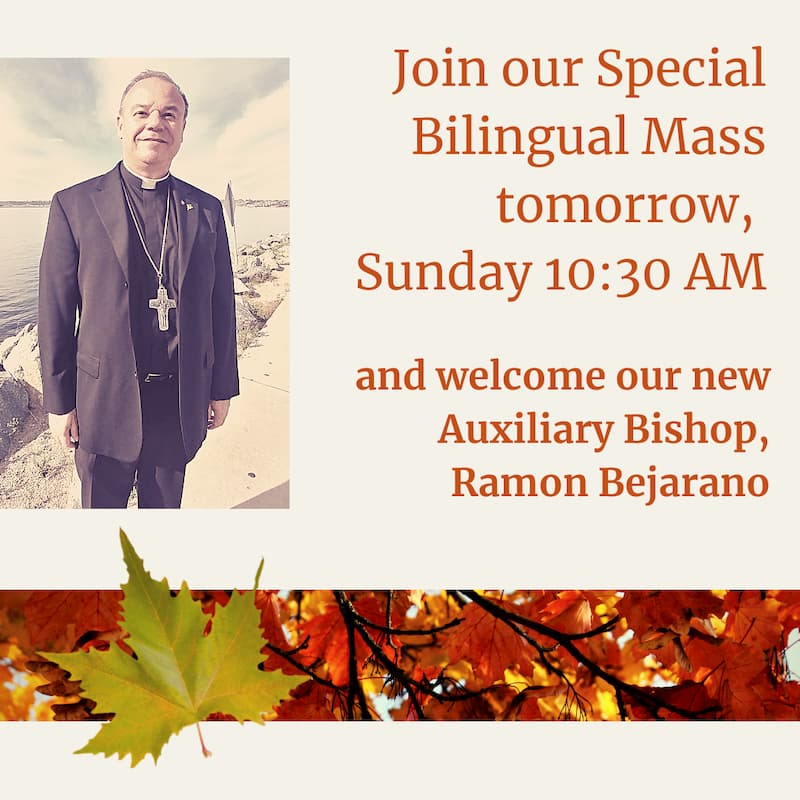 Auxiliary Bishop, Ramon Bejarano, to Preside over Mass at Mary Star