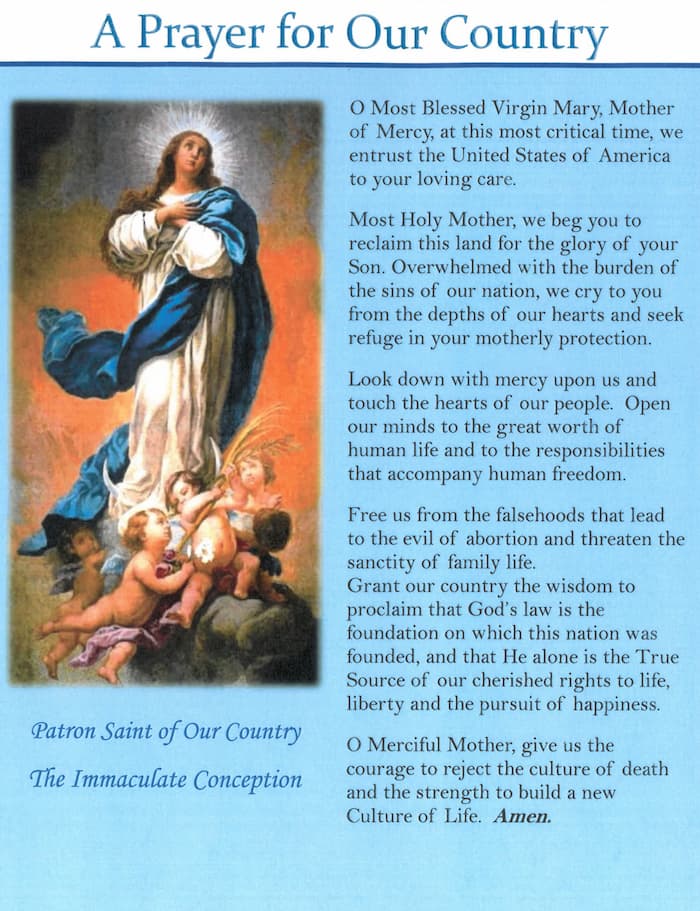 a prayer for our country smaller