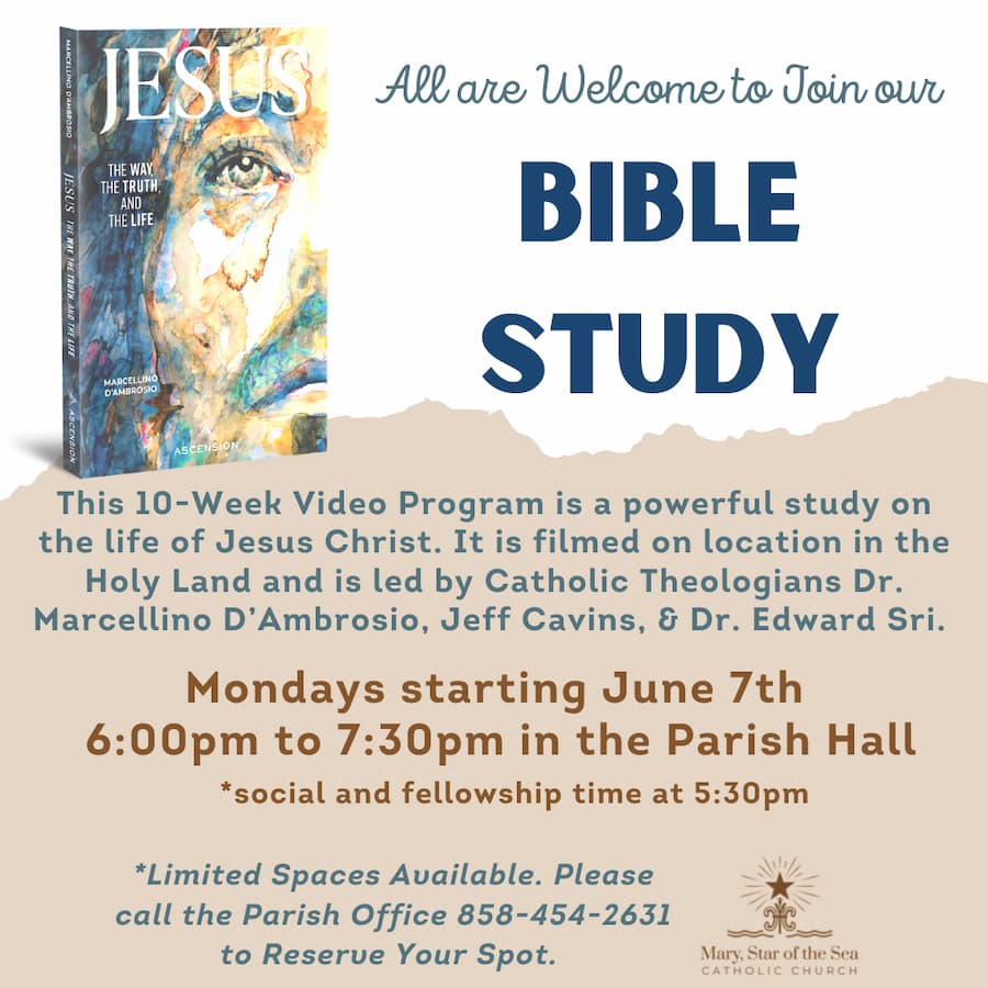 10 Week Bible Study Starting June 7th