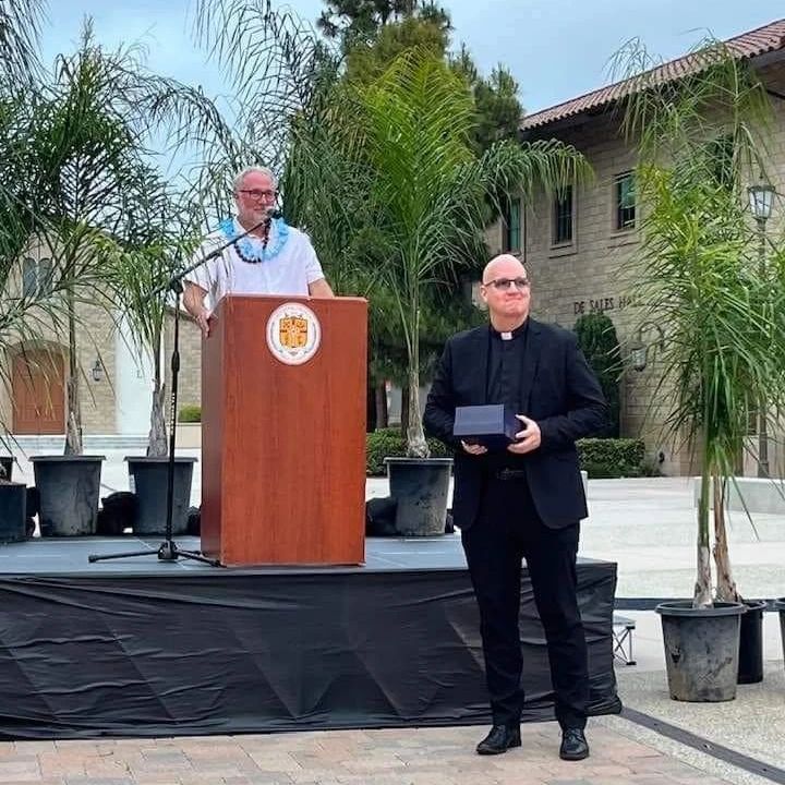 Fr. Pat Receives the Good Shepherd Award