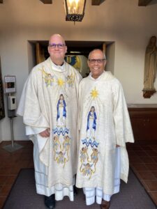 Our Pastor Fr. Pat and Deacon Jim Vargas